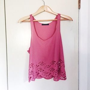 Pink Brandy Melville Tank Top
